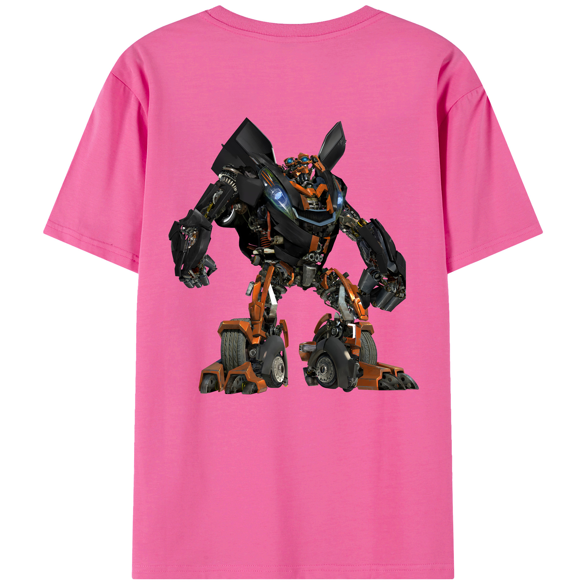 （画像用） Transformers トランスフォーマー レディース半袖Tシャツ(バックプリント)
